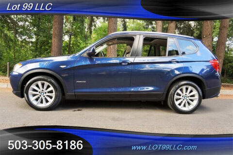 2013 BMW X3 for sale at LOT 99 LLC in Milwaukie OR