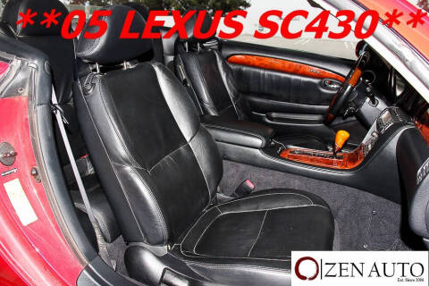 2005 Lexus SC 430