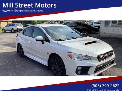 2020 Subaru WRX for sale at Mill Street Motors in Worcester MA