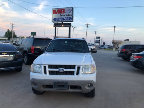 2002 Ford Explorer Sport Trac for sale at MB Auto Sales in Oklahoma City OK