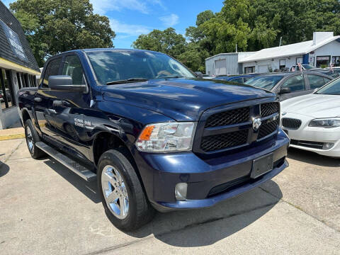 2013 RAM 1500 for sale at Auto Space LLC in Norfolk VA