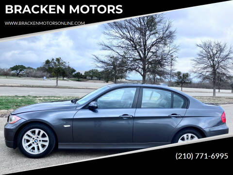 2006 BMW 3 Series for sale at BRACKEN MOTORS in San Antonio TX