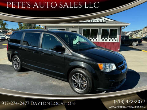 2017 Dodge Grand Caravan for sale at PETE'S AUTO SALES LLC - Dayton in Dayton OH