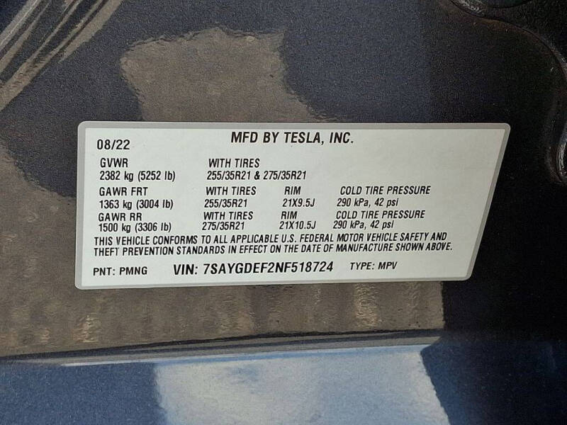 2022 Tesla Model Y Performance