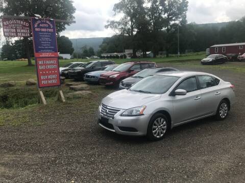 2015 Nissan Sentra for sale at Wahl to Wahl Car Sales in Cooperstown NY