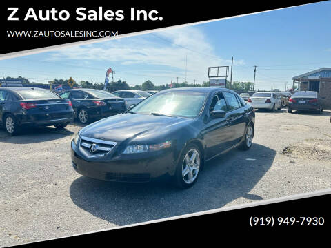 2006 Acura TL for sale at Z Auto Sales Inc. in Rocky Mount NC