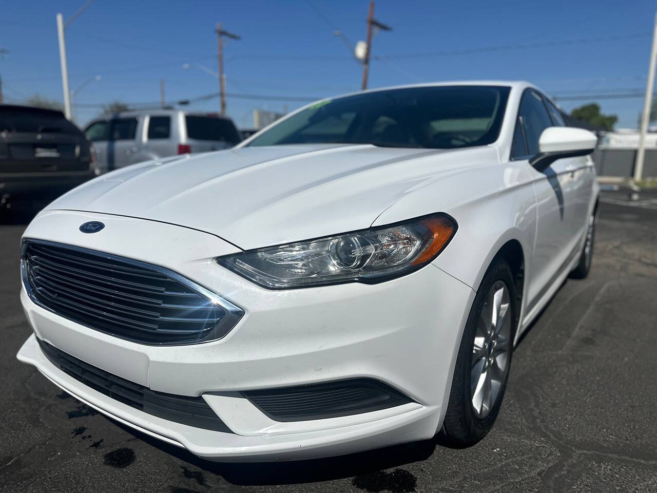 2017 Ford Fusion for sale at MEGA MOTORS AUTO SALES in Tucson, AZ