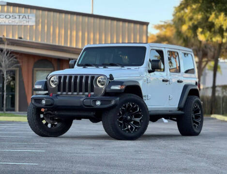 2020 Jeep Wrangler Unlimited for sale at Palermo Motors in Hollywood FL