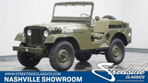 1952 Willys M38A1 Military Jeep