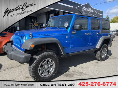 2015 Jeep Wrangler Unlimited for sale at Sports Cars International in Lynnwood WA
