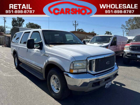 2002 Ford Excursion for sale at Car SHO in Corona CA