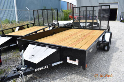 2020 Rice Trailers SST8212