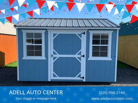2022 NORTH STAR BUILDINGS 8X12 GARDEN SHED for sale at ADELL AUTO CENTER in Waldo WI