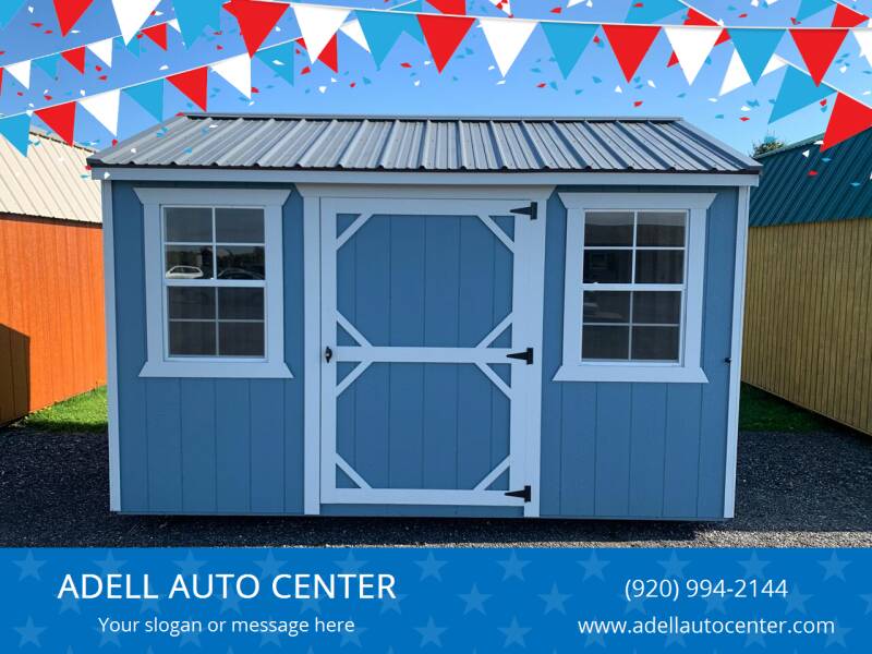 2023 NORTH STAR BUILDINGS 8X12 GARDEN SHED for sale at ADELL AUTO CENTER in Waldo WI