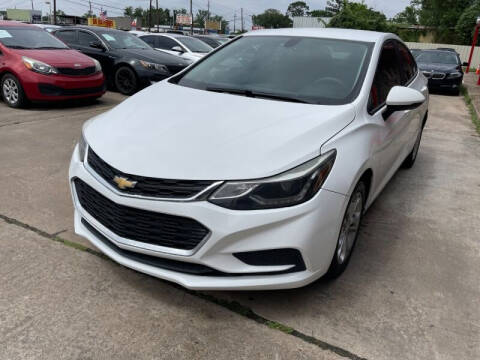 2019 Chevrolet Cruze for sale at Sam's Auto Sales in Houston TX
