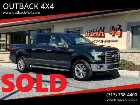 2016 Ford F-150 for sale at OUTBACK 4X4 in Ephrata PA