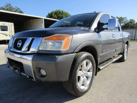 2012 Nissan Titan for sale at AJA AUTO SALES INC in South Houston TX