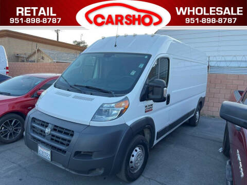 2018 RAM ProMaster for sale at Car SHO in Corona CA