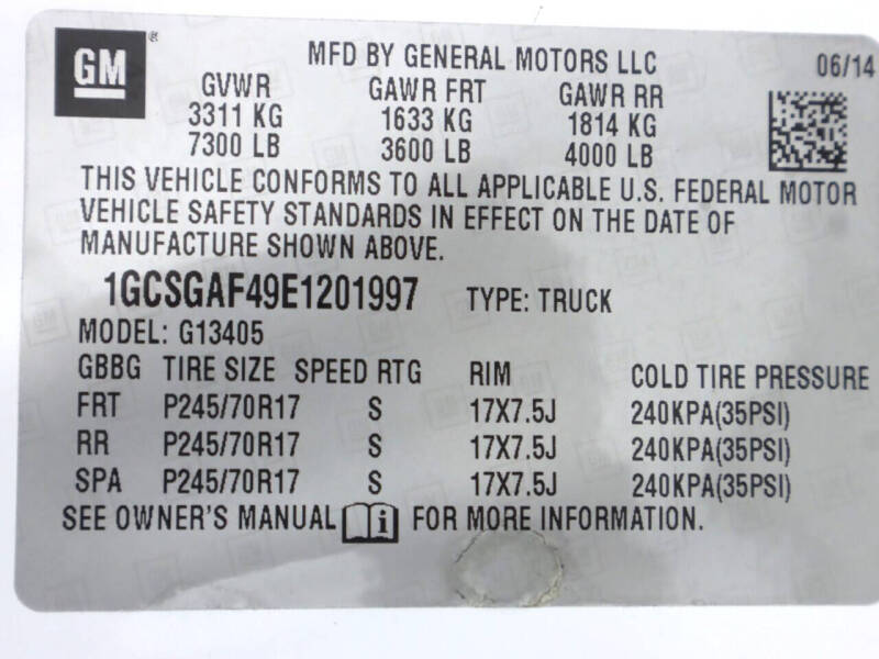 2014 Chevrolet Express 1500
