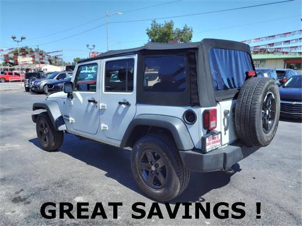 2018 Jeep Wrangler JK Unlimited for sale at Bryans Car Corner 2 in Midwest City, OK