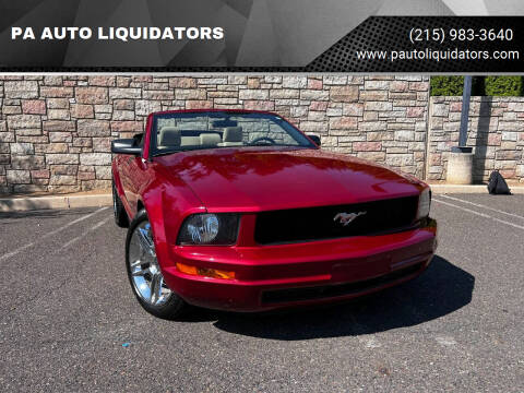 2007 Ford Mustang for sale at PA AUTO LIQUIDATORS in Huntingdon Valley PA