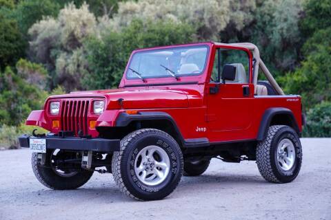 1991 Jeep Wrangler for sale at RARECARS in San Jose CA
