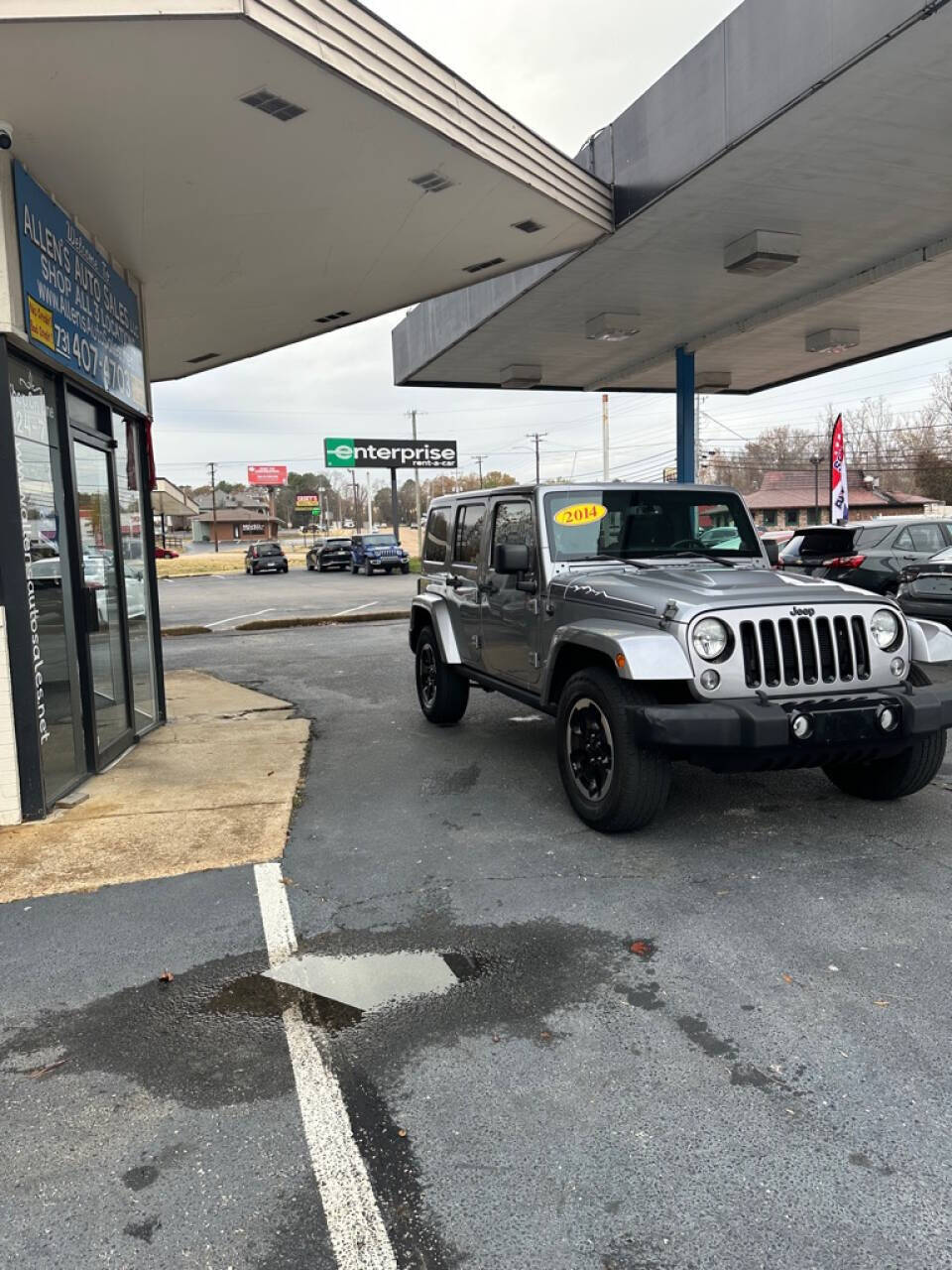 2014 Jeep Wrangler Unlimited for sale at Michael Johnson @ Allens Auto Sales Hopkinsville in Hopkinsville, KY