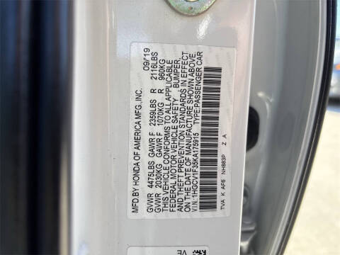 2019 Honda Accord Sport