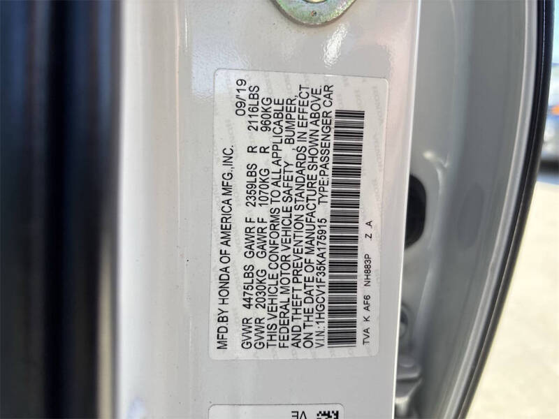 2019 Honda Accord Sport