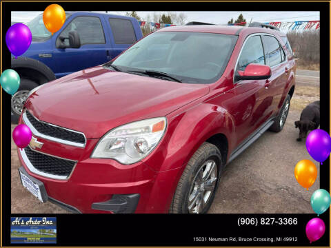 2013 Chevrolet Equinox for sale at Al's Auto Inc. in Bruce Crossing MI