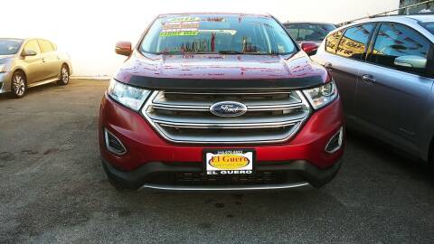 2015 Ford Edge for sale at El Guero Auto Sale in Hawthorne CA