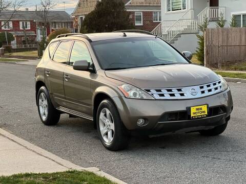 2004 Nissan Murano for sale at Reis Motors LLC in Lawrence NY