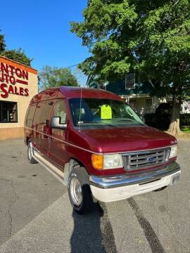 2003 Ford E-Series for sale at FENTON AUTO SALES in Westfield MA