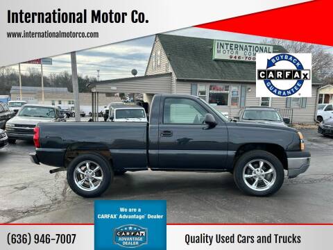 2005 Chevrolet Silverado 1500 for sale at International Motor Co. in Saint Charles MO