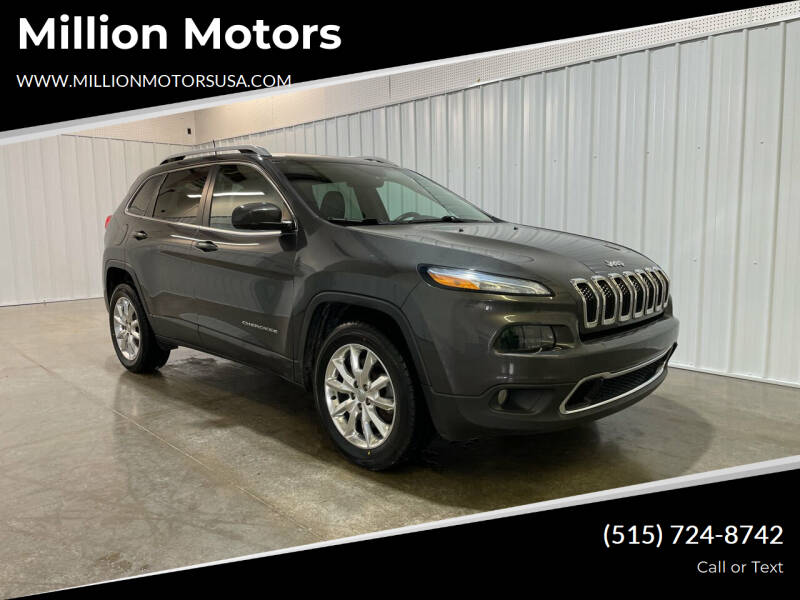 2016 Jeep Cherokee for sale at Million Motors in Adel IA
