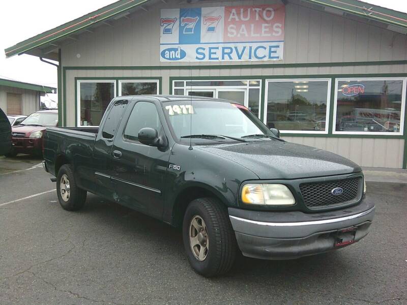 2002 Ford F-150 for sale at 777 Auto Sales and Service in Tacoma WA