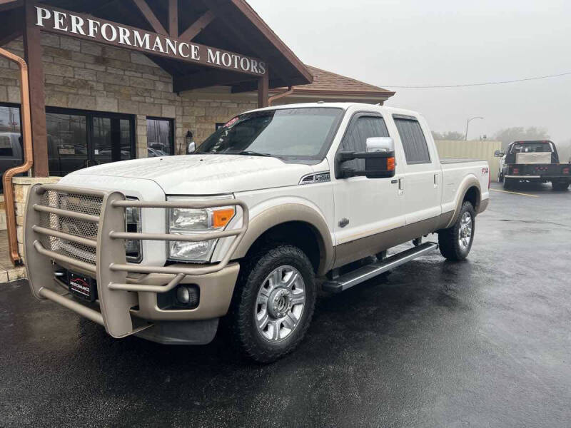 2013 Ford F-250 Super Duty for sale at Performance Motors Killeen Second Chance in Killeen TX