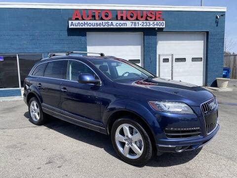 2015 Audi Q7 for sale at Auto House USA in Saugus MA