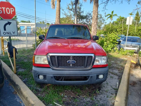 2004 Ford Ranger for sale at Blue Lagoon Auto Sales in Plantation FL