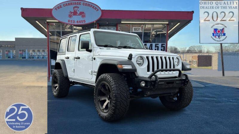 2019 Jeep Wrangler Unlimited for sale at The Carriage Company in Lancaster OH