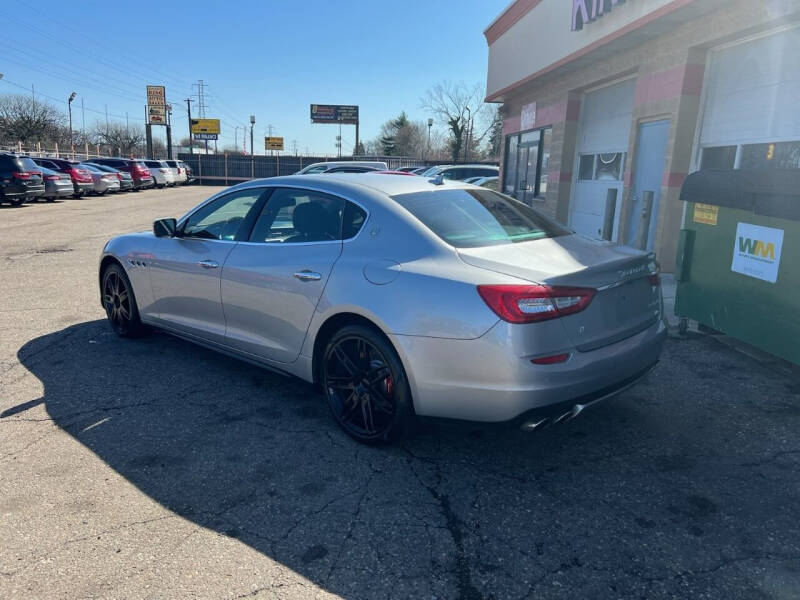 Used 2014 Maserati Quattroporte S with VIN ZAM56RRA2E1123820 for sale in Detroit, MI