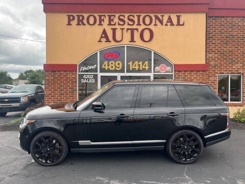 2014 Land Rover Range Rover for sale at Professional Auto Sales & Service in Fort Wayne IN