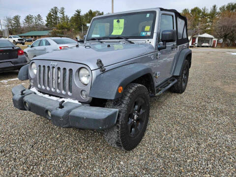 2015 Jeep Wrangler for sale at Daves Supreme Auto Sales LLC in Gallipolis OH