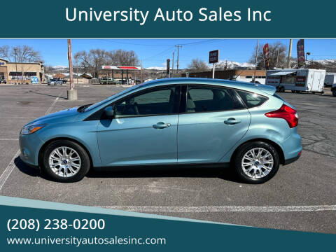 2012 Ford Focus for sale at University Auto Sales Inc in Pocatello ID