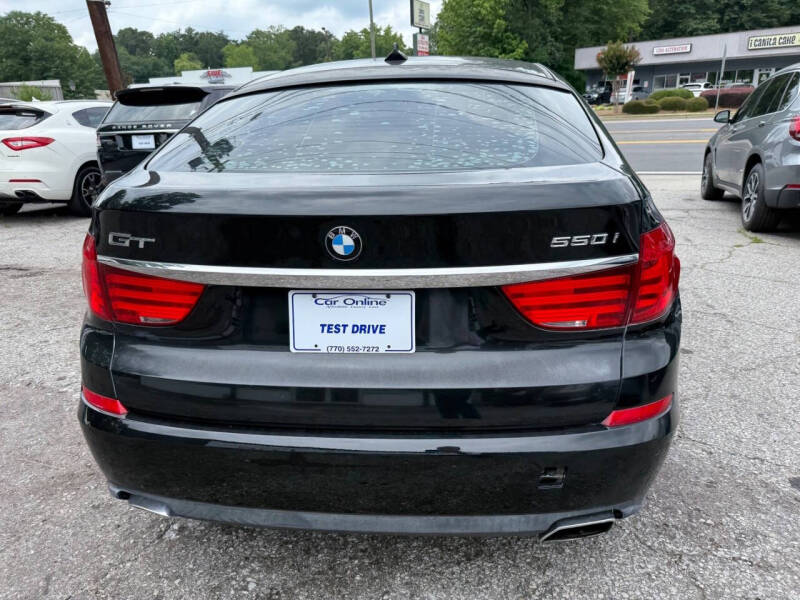 2010 BMW 5 Series 550i Gran Turismo