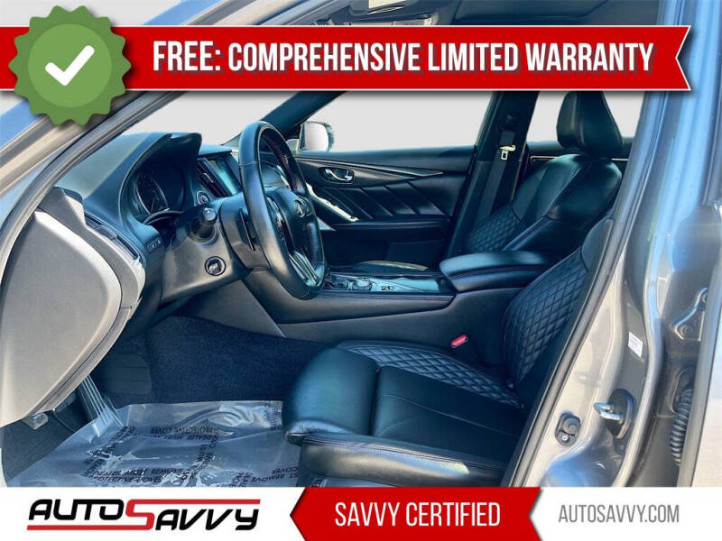 2022 Infiniti Q50 Red Sport 400