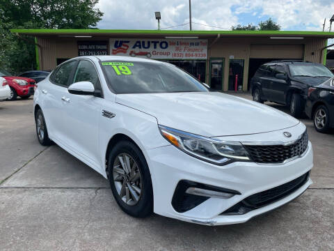 2019 Kia Optima for sale at US Auto Group in South Houston TX