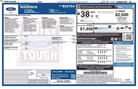 2025 Ford Maverick XLT