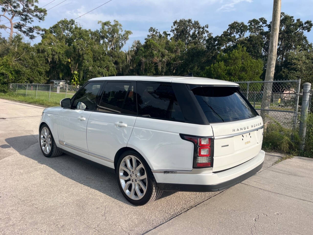 2016 Land Rover Range Rover for sale at Hobgood Auto Sales in Land O Lakes, FL