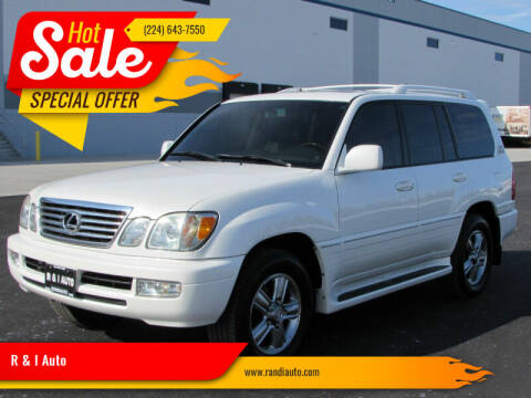 2006 Lexus LX 470 for sale at R & I Auto in Lake Bluff IL